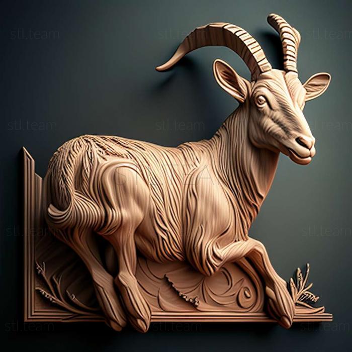 goat 3d model